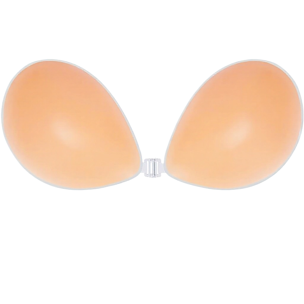 Silicone Bra Adhesive - Push-Up Telsiz Katı Silikon Sütyen, Yeniden